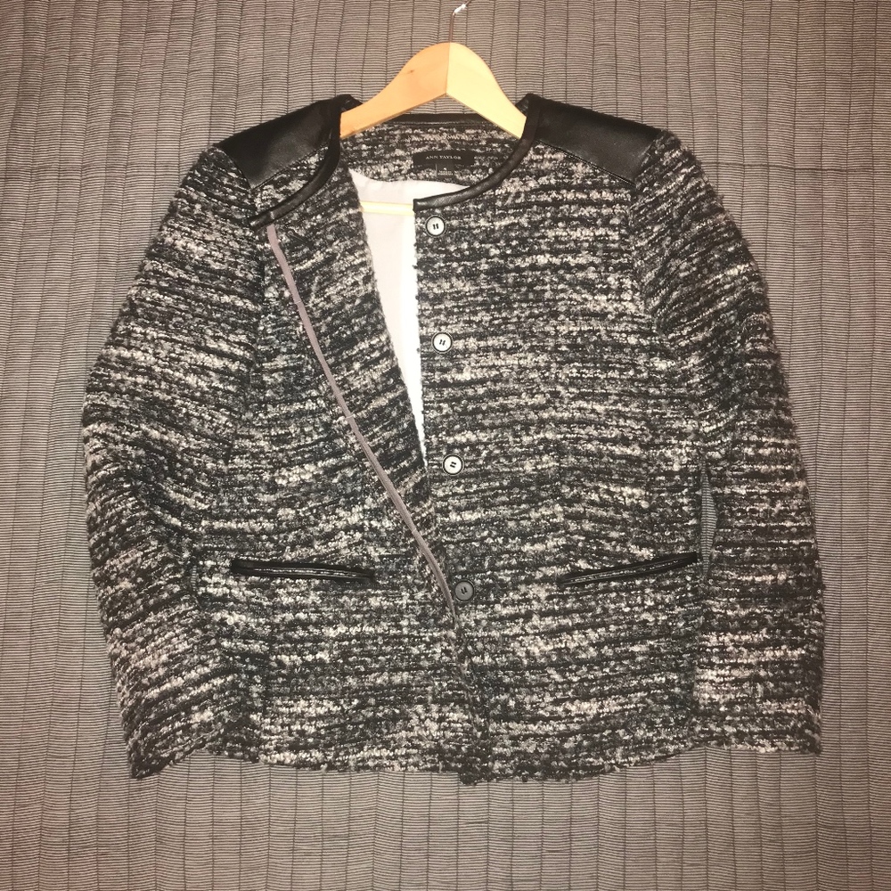 Ann Taylor Tweed Jacket - Chanel -esque